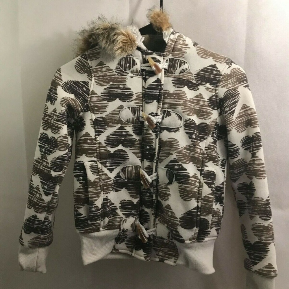 Me Jane Kids winter jacket Hooded Sz 8